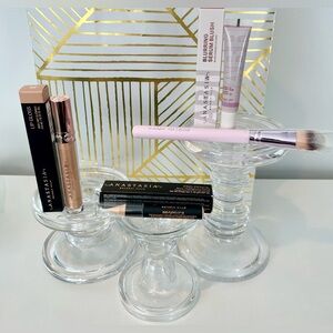 Anastasia Beverly Hills Makeup Set + Half Caked Blush Brush New in Box
